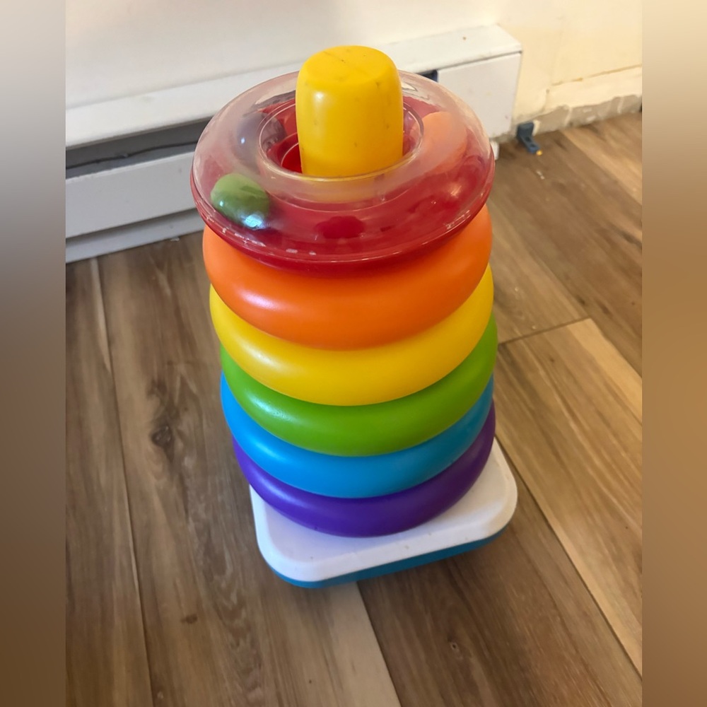 Giant Rock and Stack..Colorful Stacking Ring Toy